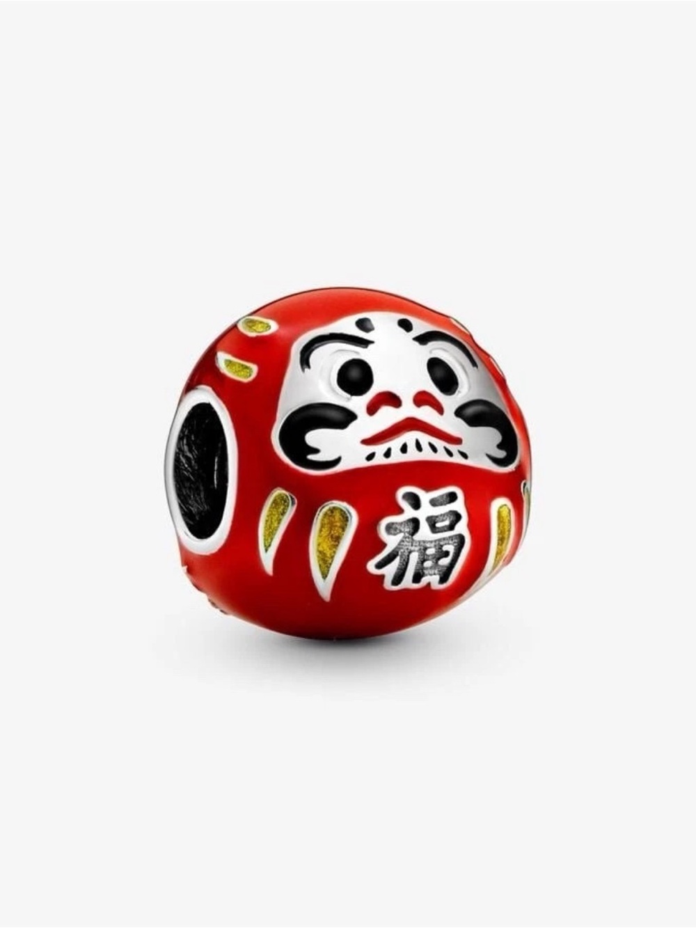 PANDORA Red Daruma Doll Charm
